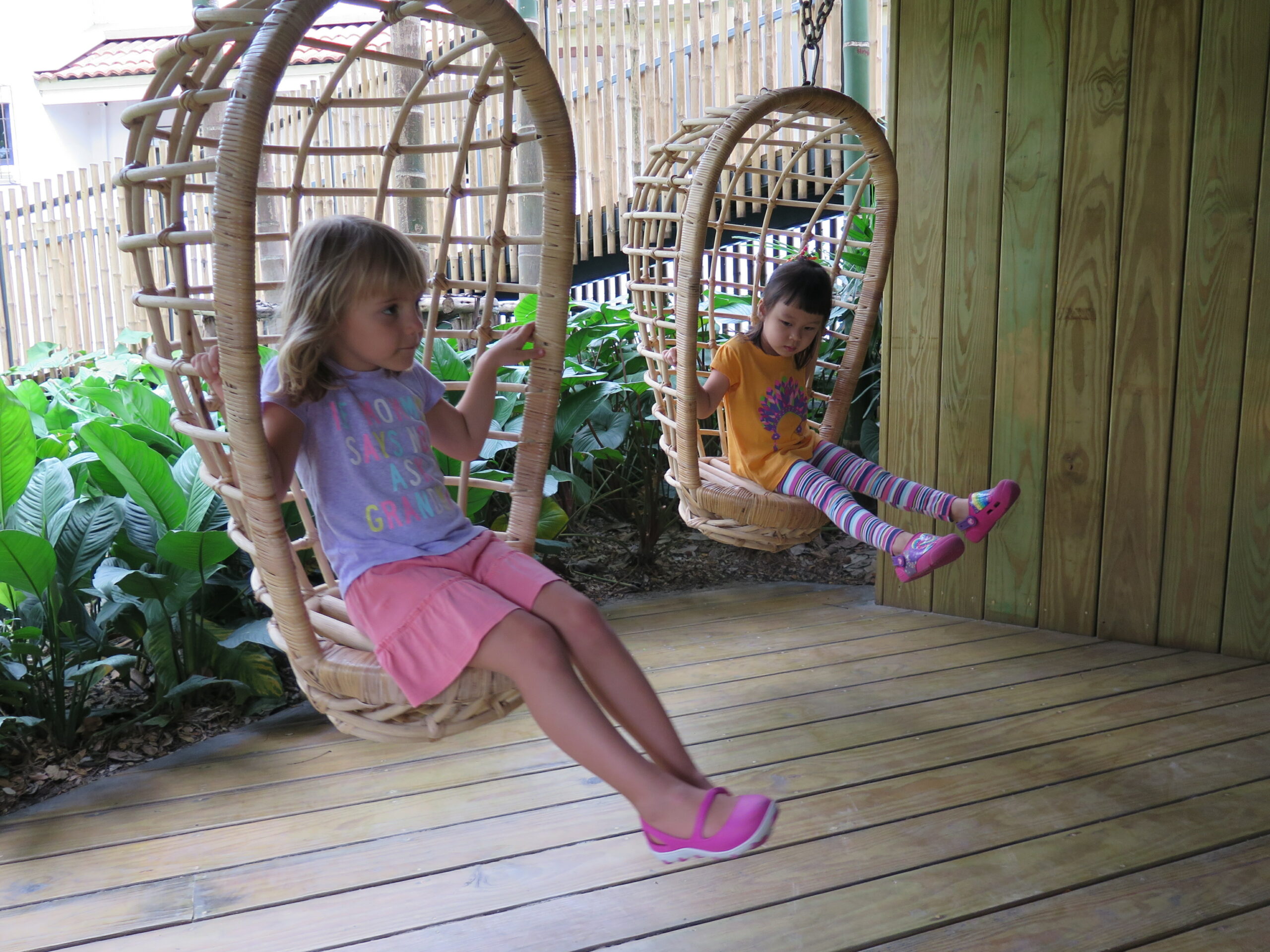 Chatting In The Swing | ELC The Country School International School Bangkok