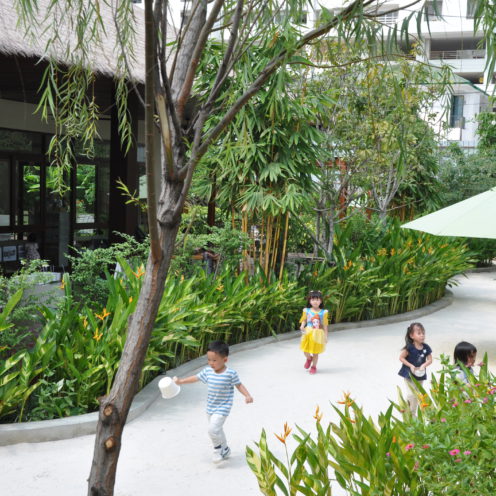 Playing In The Garden | Purple Elephant 49 International School Bangkok Playing In The Garden | Purple Elephant 49 International School Bangkok